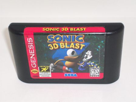 Sonic 3D Blast - Genesis Game